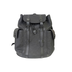 christopher backpack taurillon leather