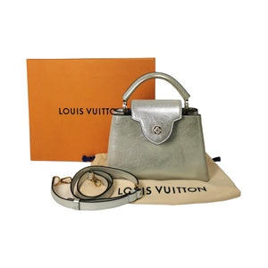 Louis Vuitton mini Capucines Python