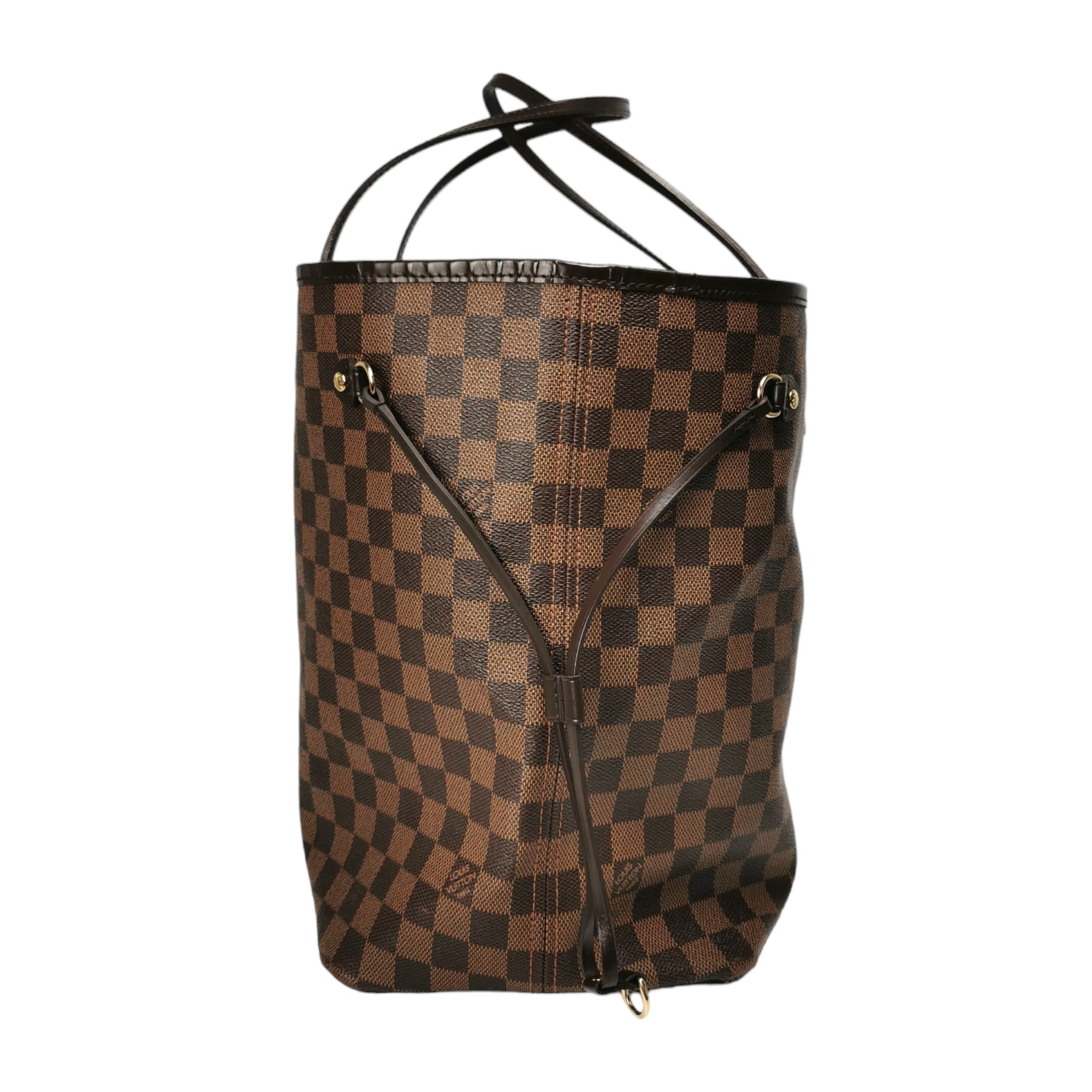 Louis Vuitton Neverfull Gm Brown Damier ébène Canvas Shoulder Bag