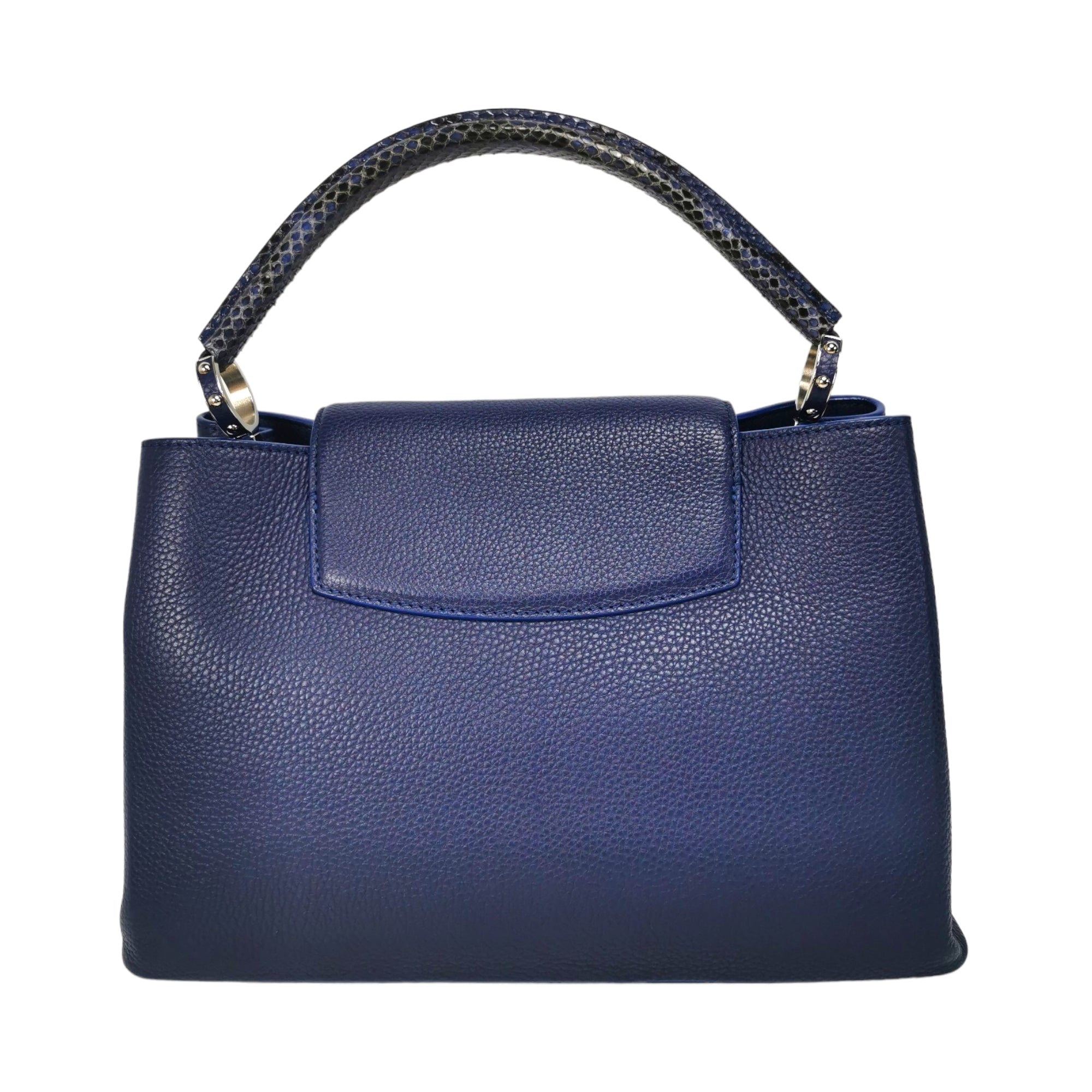 Louis Vuitton Capucines Womens Shoulder Bags, Blue