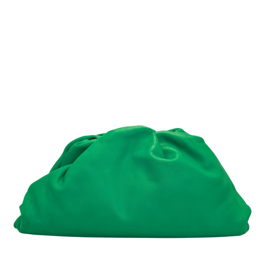 Bottega Veneta The Pouch Clutch Green