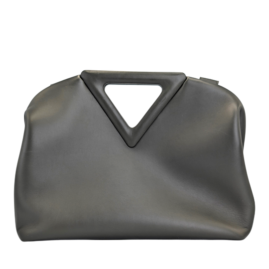 Bottega Veneta Point Large Green Calfskin Gold