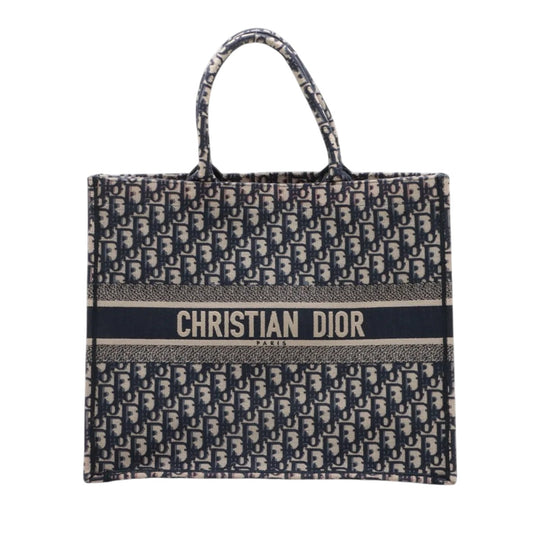Dior Book Tote Large Oblique Canvas