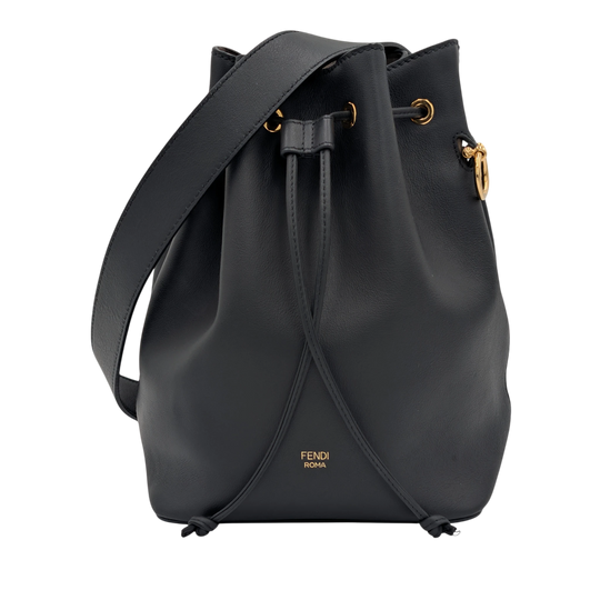 Fendi Mini Mon Tresor Bucket Bag Black