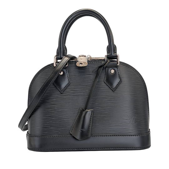 Louis Vuitton Alma BB Black Epi