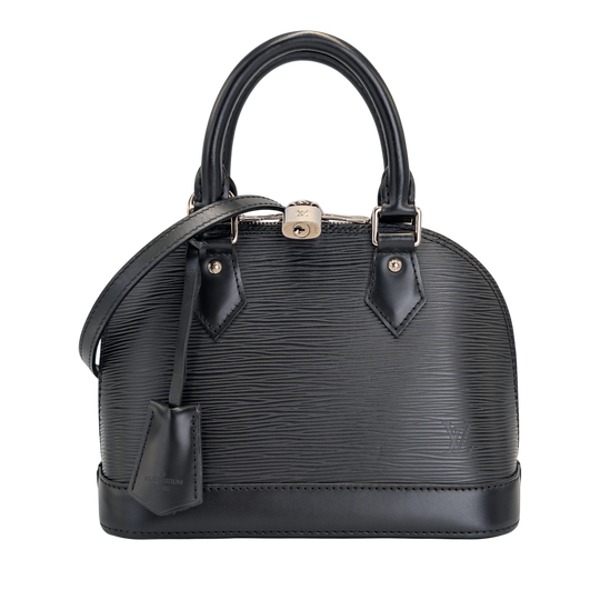 Louis Vuitton Alma BB Black Epi