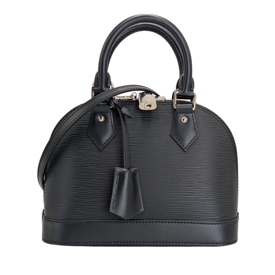 Louis Vuitton Alma BB Black Epi