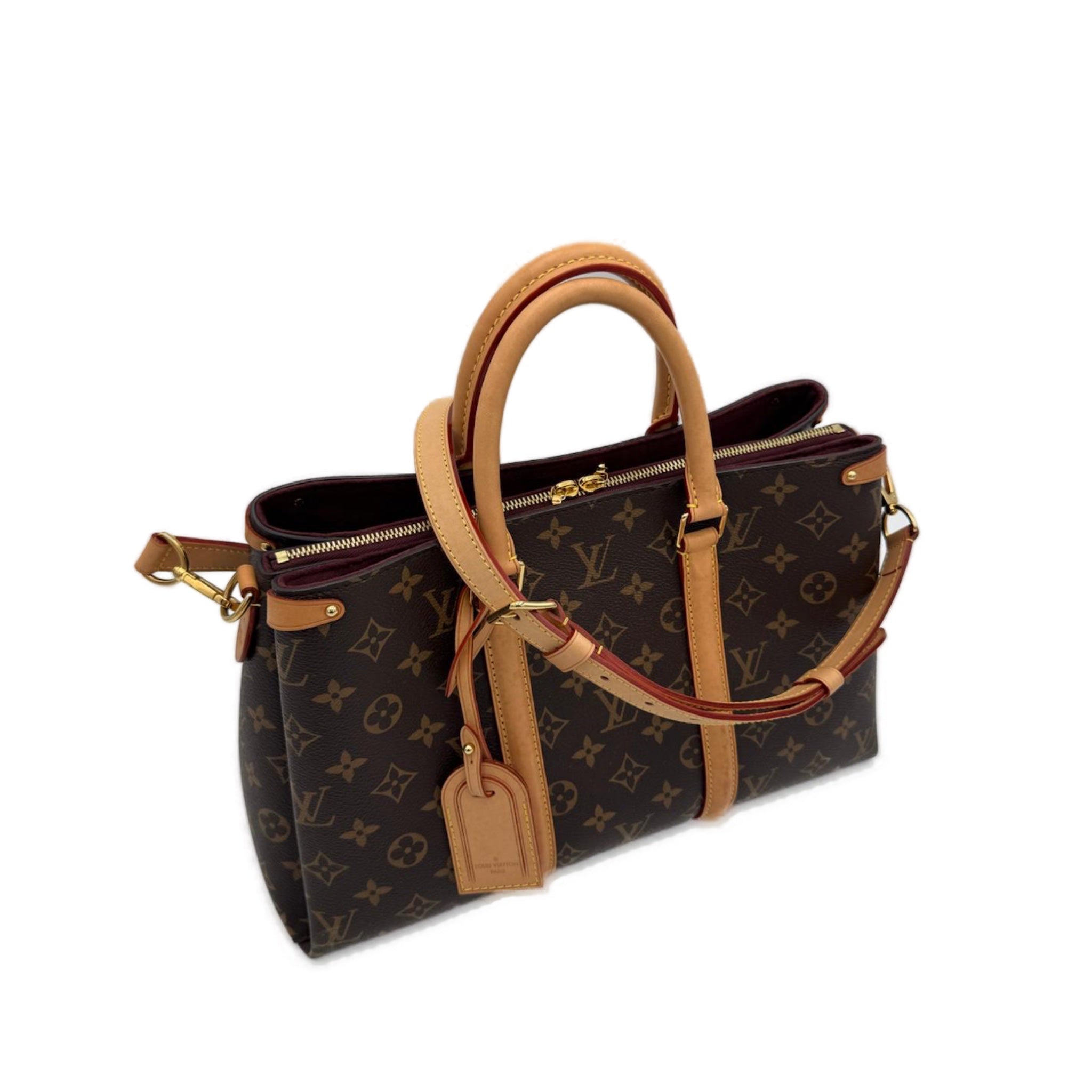 Louis Vuitton Soufflot MM Brown Monogram Canvas