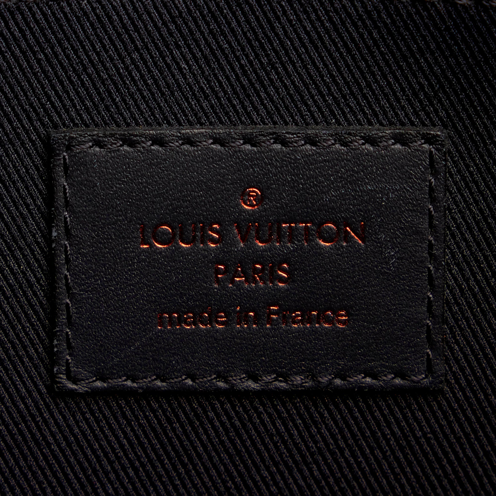 Louis Vuitton Pochette Apollo Blue Monogram Upside Down Canvas