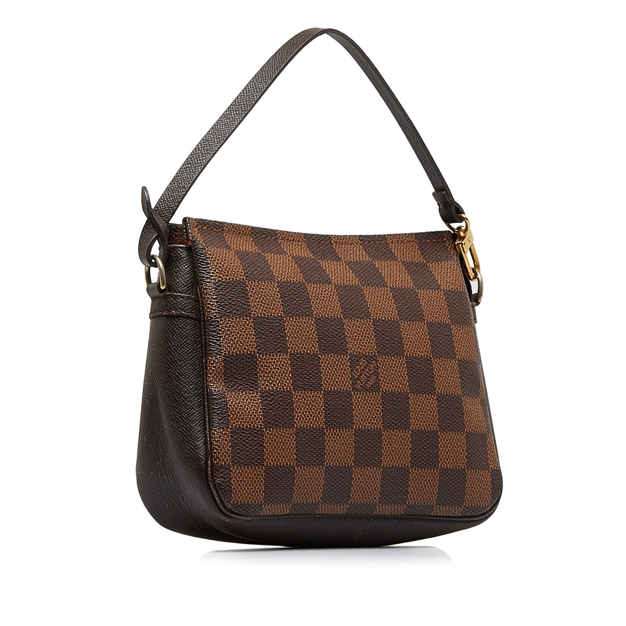 Shop Louis Vuitton DAMIER Monogram Plain Leather Crossbody Bag