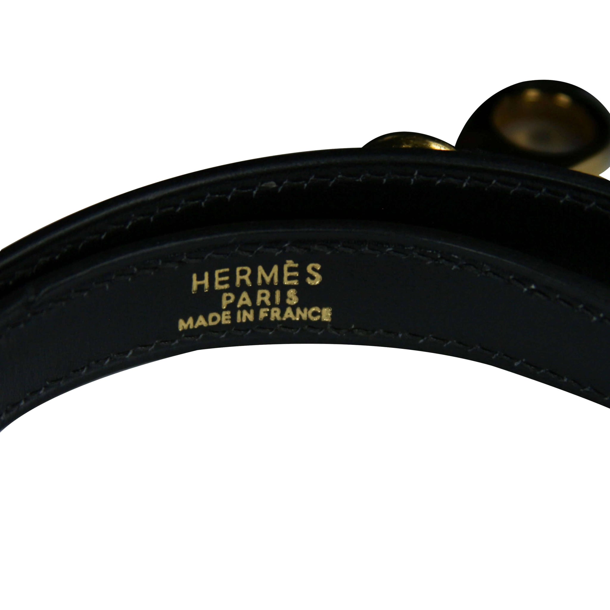 Hermès Kelly 35 Black Boxcalf Gold - Secondhandbags AG