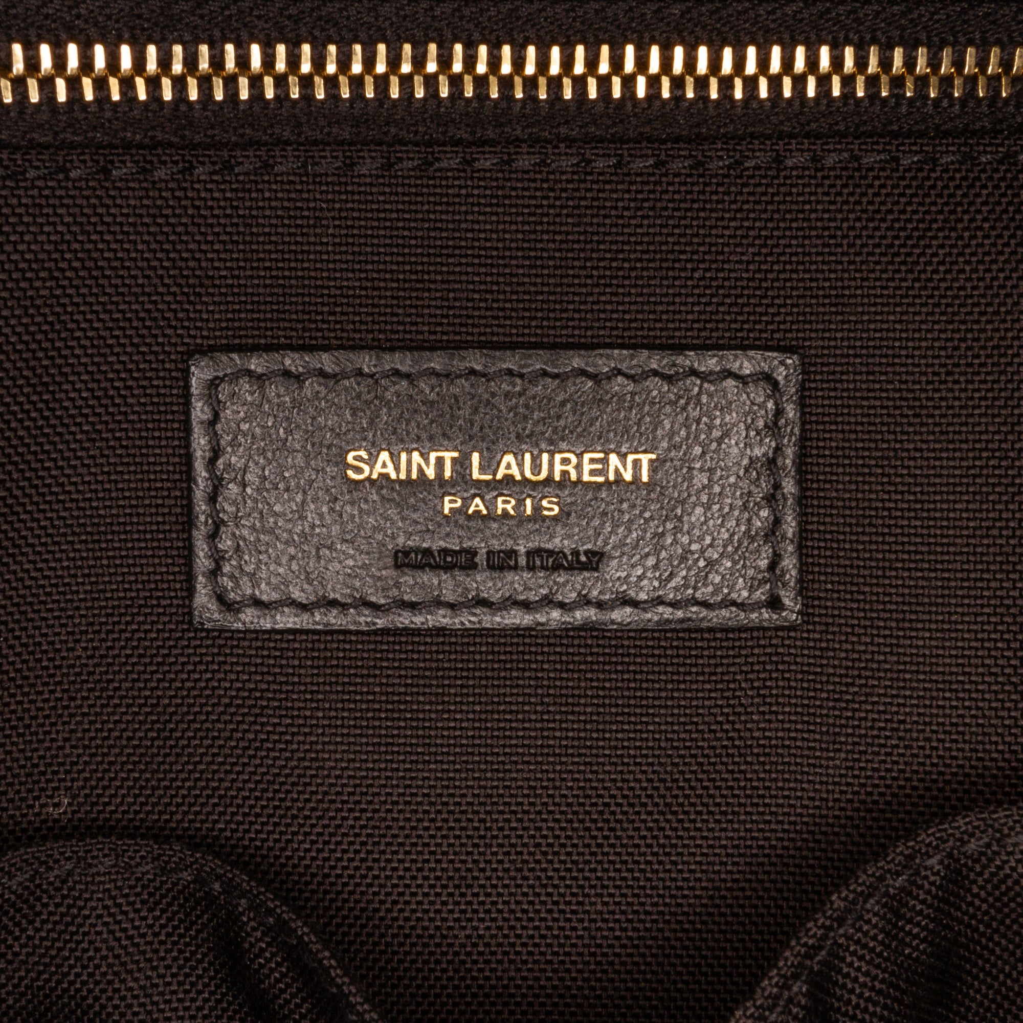 Yves Saint Laurent Daily Cabas Small Black Calfskin