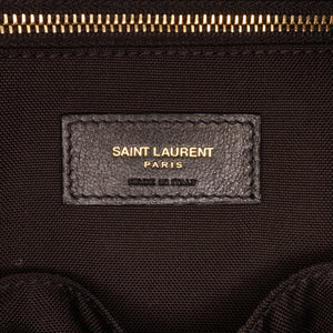 Yves Saint Laurent Daily Cabas Small Black Calfskin