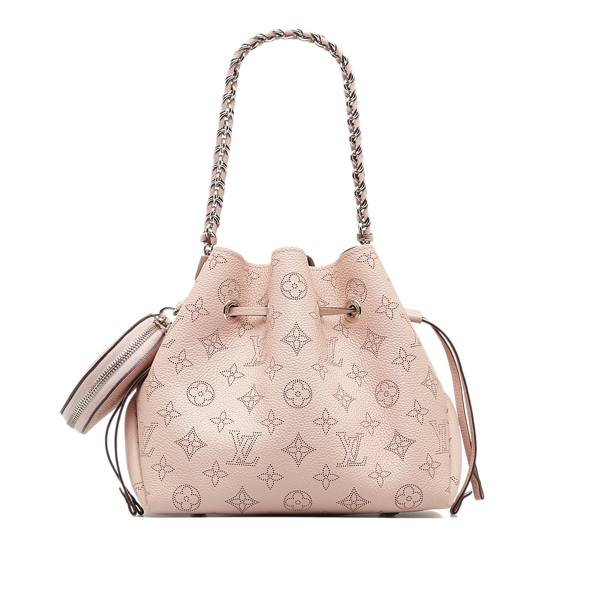 Louis Vuitton Bella Pink Canvas Handbag (Pre-Owned)