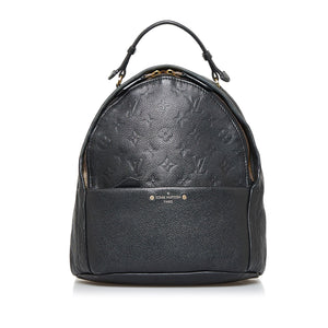 Louis Vuitton Monogram Empreinte Sorbonne Backpack Black – Vault 55