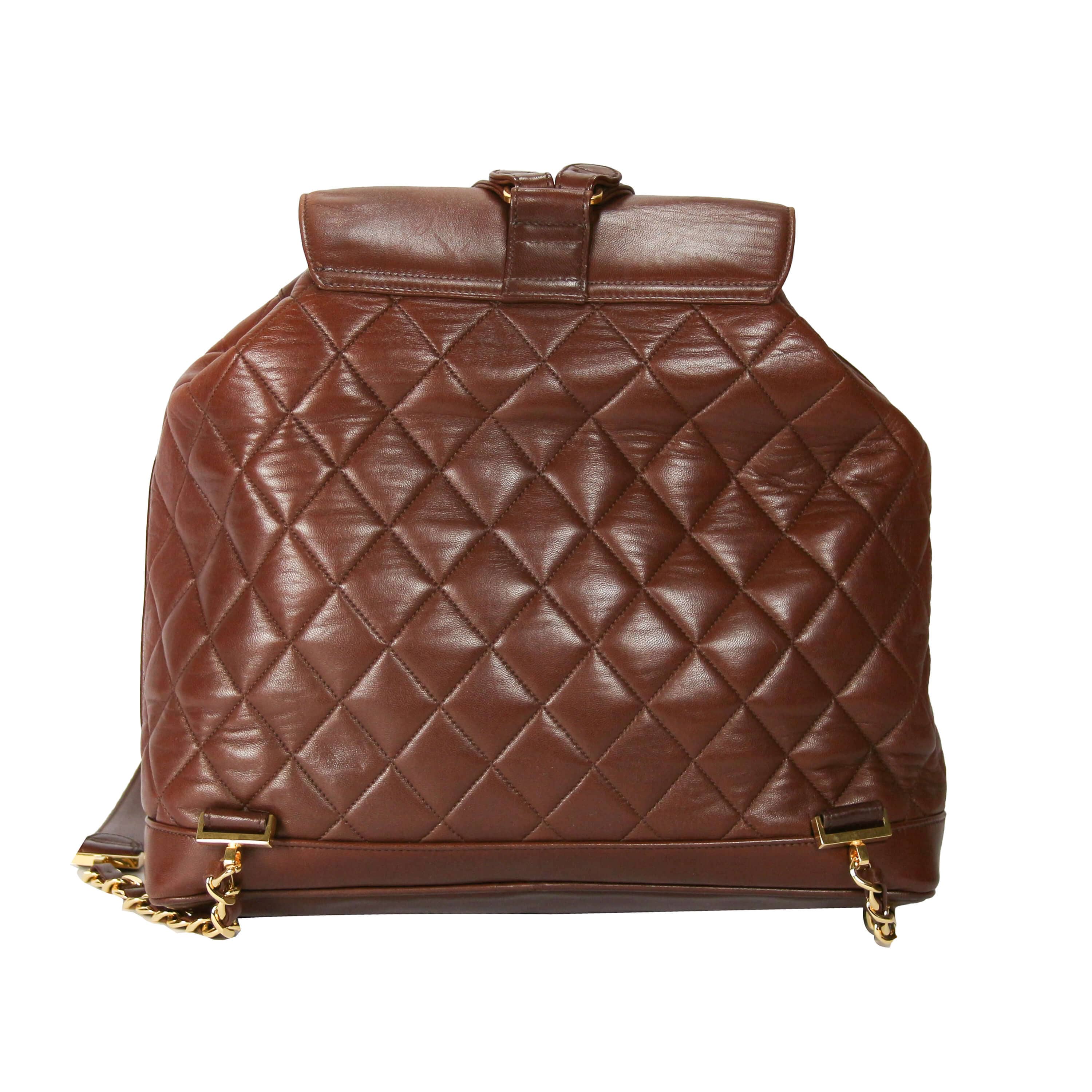 Chanel Tweed Duma Backpack Large 35780