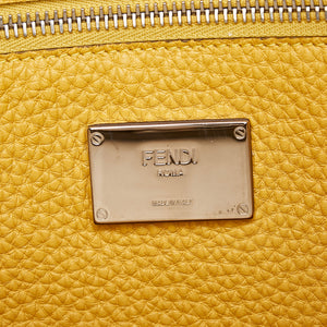 Fendi Peekaboo X-Lite White Zucca Canvas