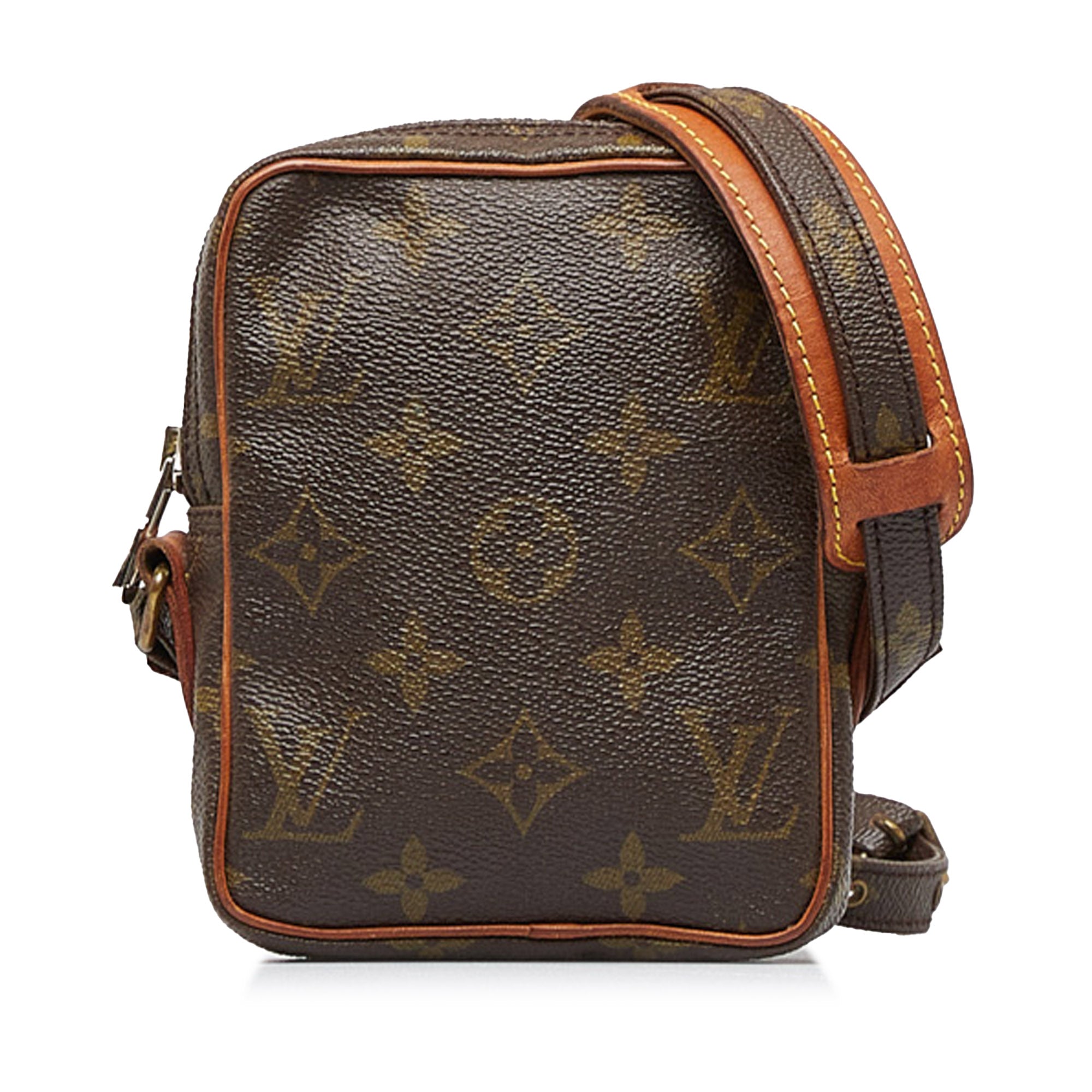 Louis Vuitton 100% Coated Canvas Brown Monogram Canvas Mini Danube One Size  - 50% off