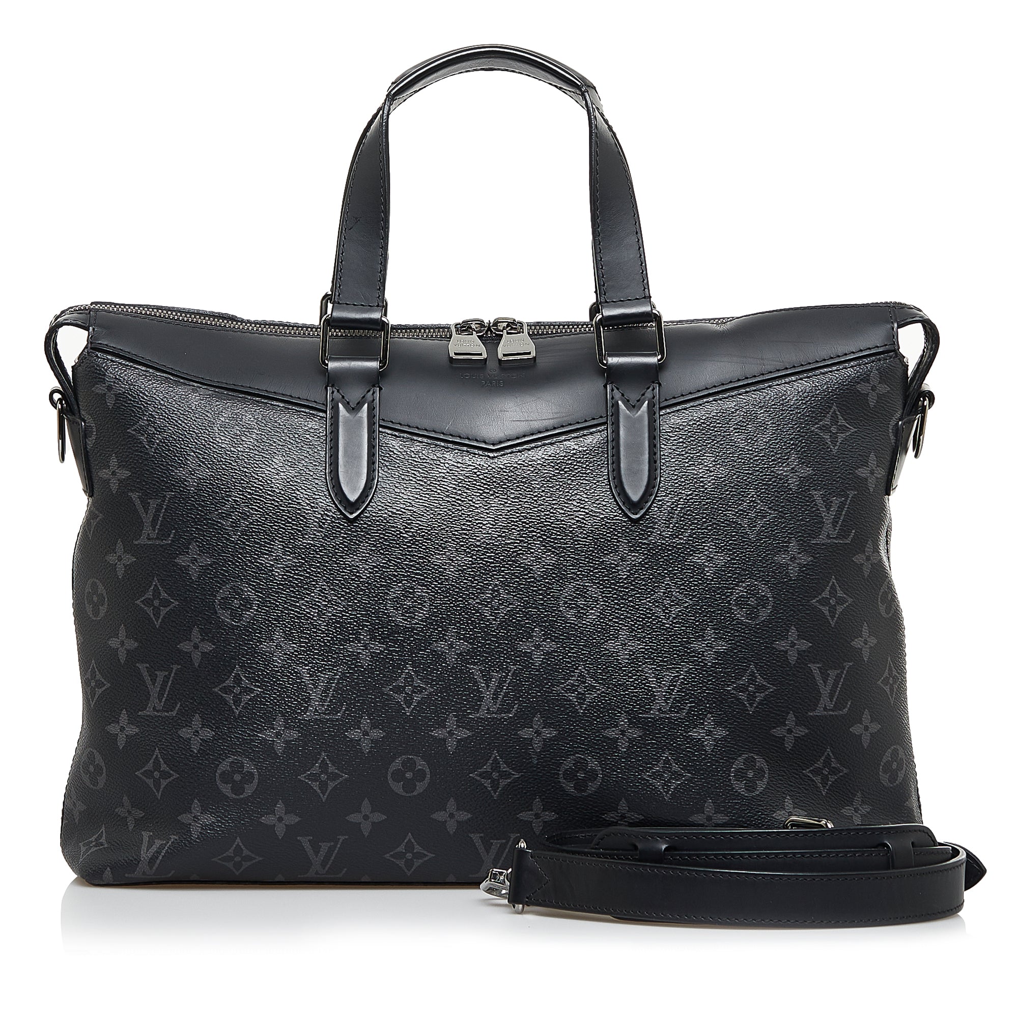 Louis+Vuitton+Explorer+Briefcase+Black+Canvas for sale online