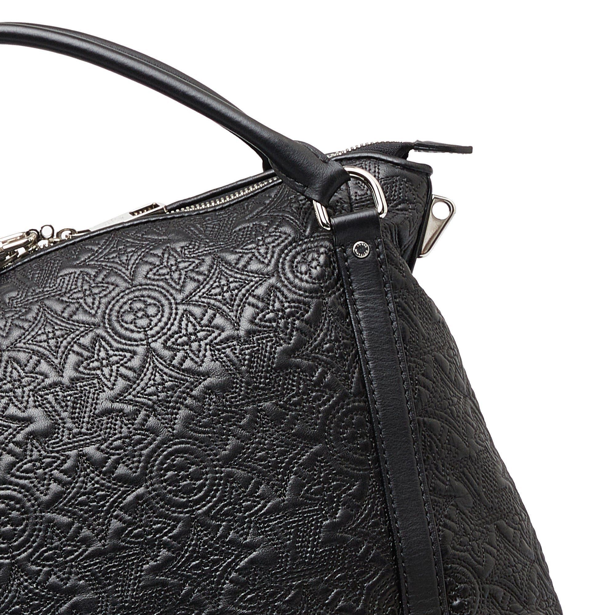 Louis Vuitton, Bags, Louis Vuitton Antheia Ixia Handbag Leather Pm Black