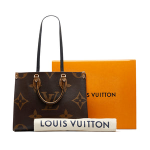 Louis Vuitton Reverse Monogram Canvas Giant Onthego MM Bag Louis