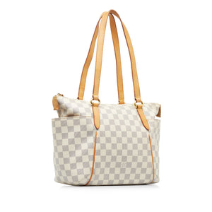 Louis Vuitton Damier Azur Canvas and Leather Totally PM Bag Louis