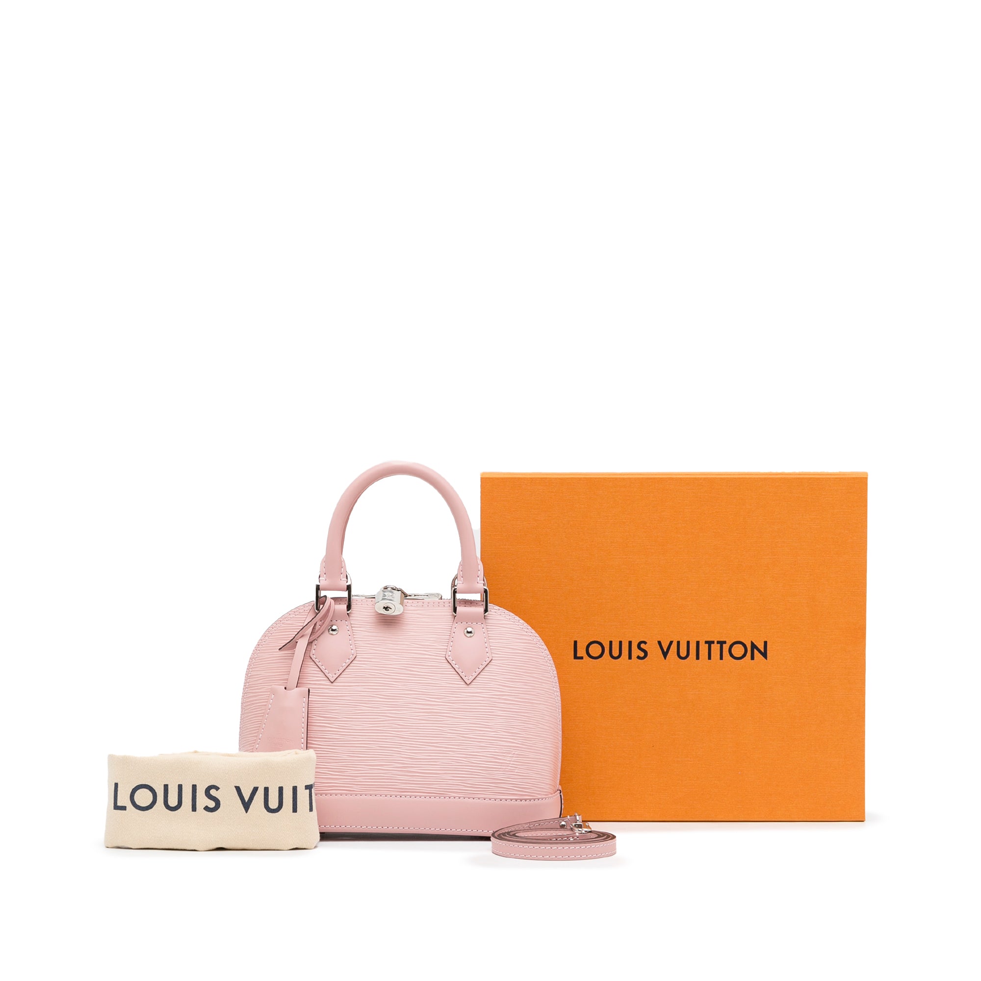 Louis Vuitton Alma BB Pink Epi