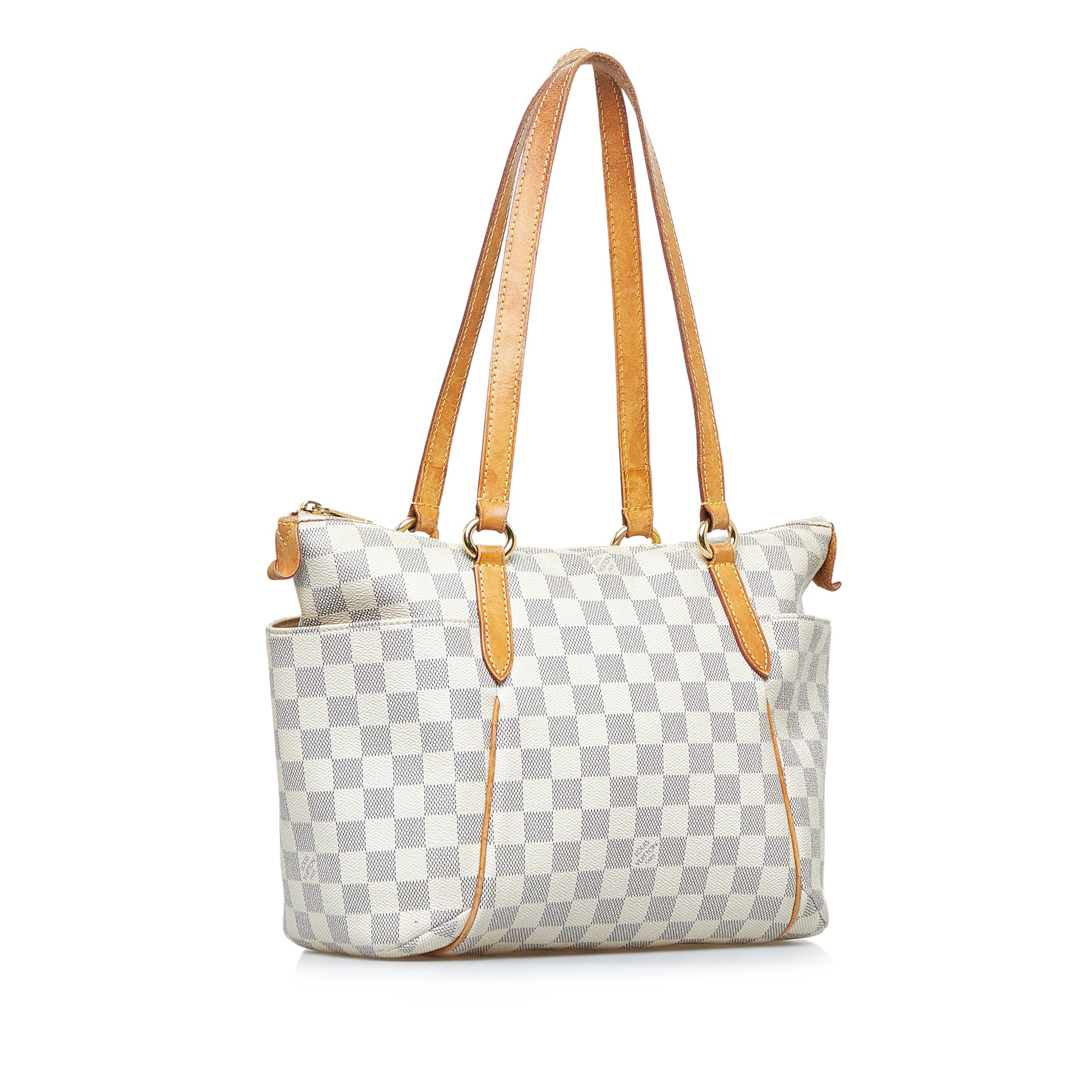 Louis Vuitton Totally PM in Damier Ebene Coated Canvas in Good 