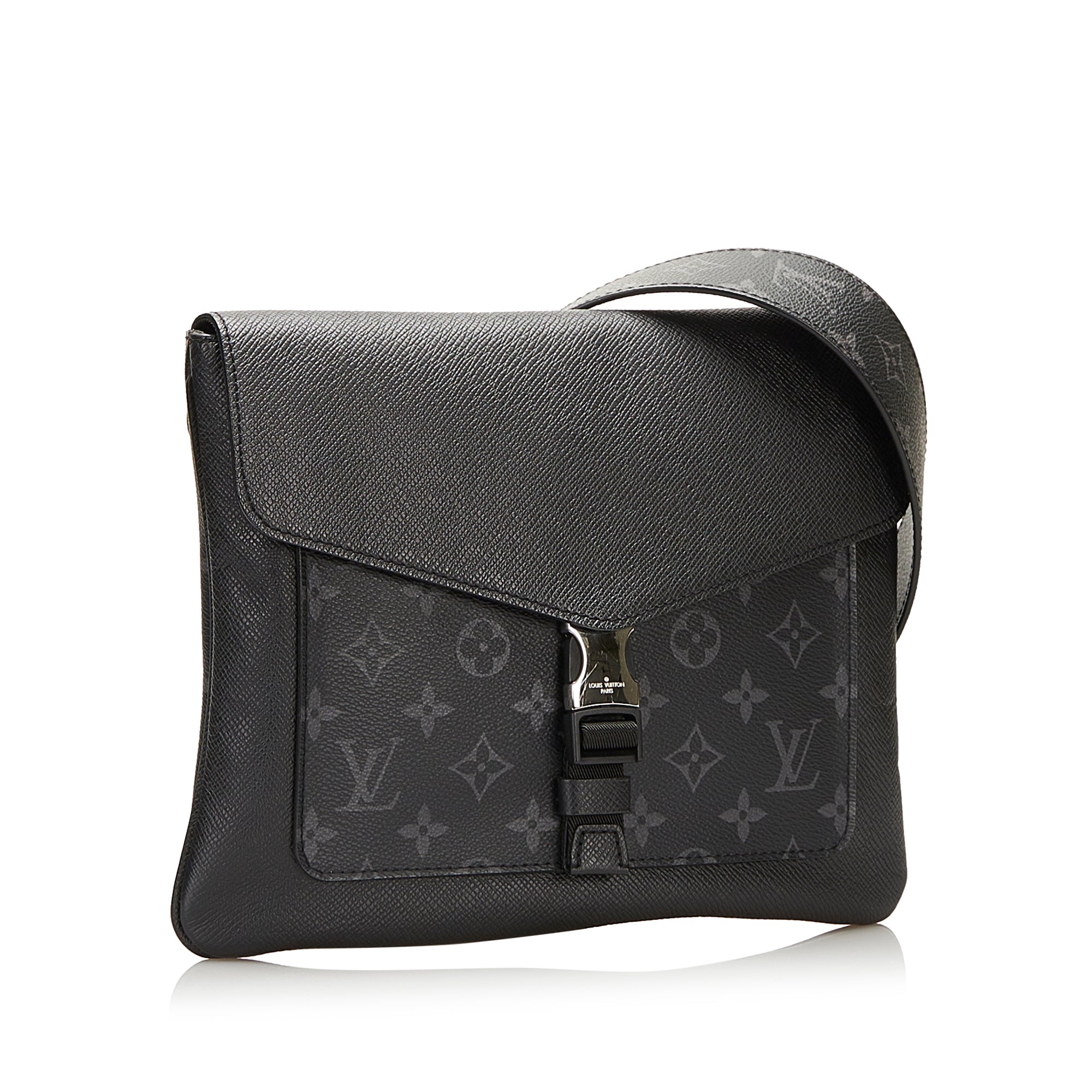 Louis Vuitton Outdoor Flap Messenger In M.noir