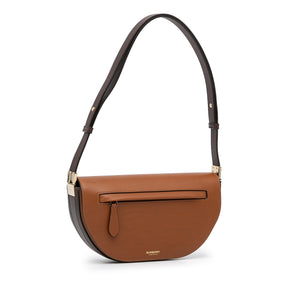 BURBERRY Small Leather Olympia Bag - Brown for Women