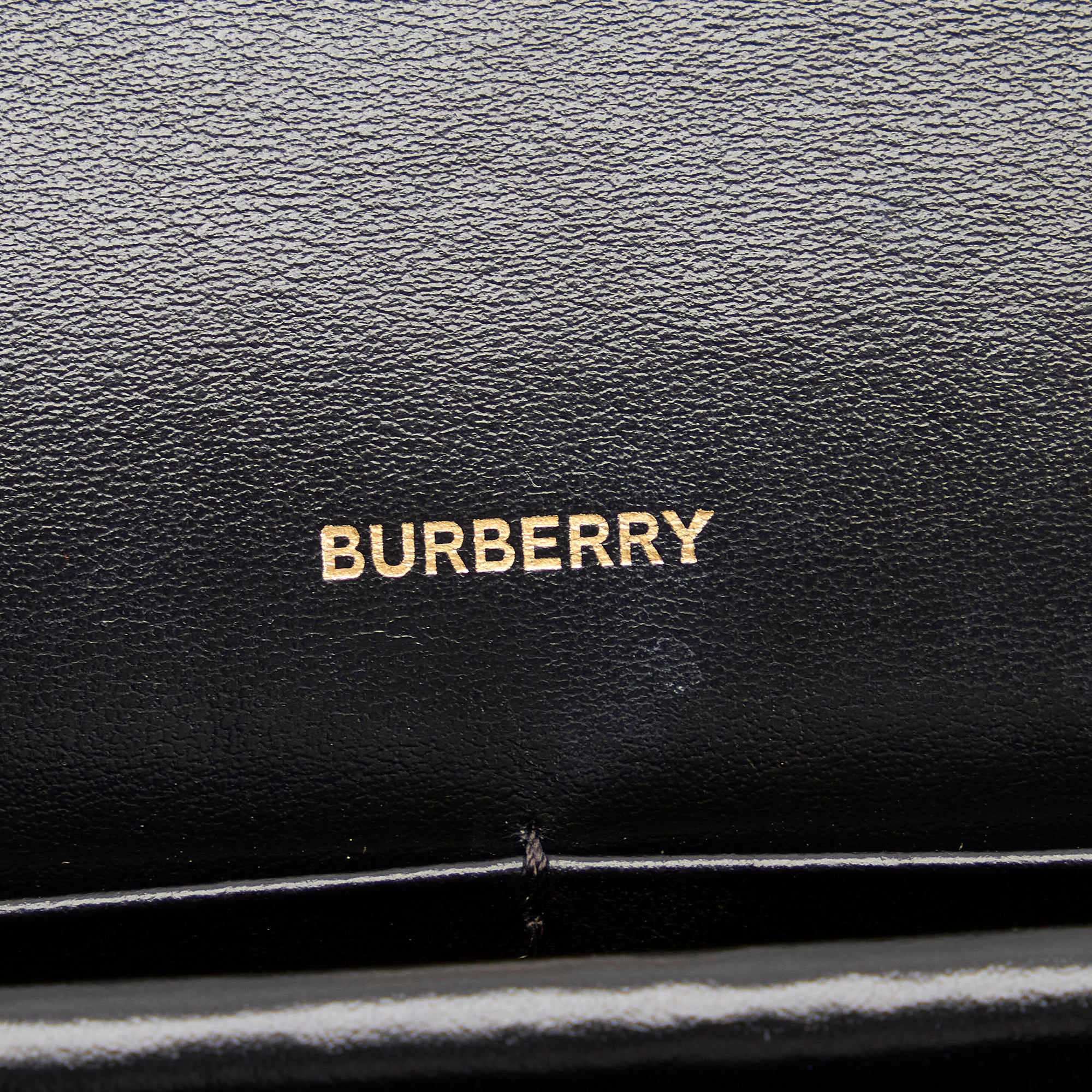 Small TB Leather Bag Burberry Accessories_Clothing Bags Black