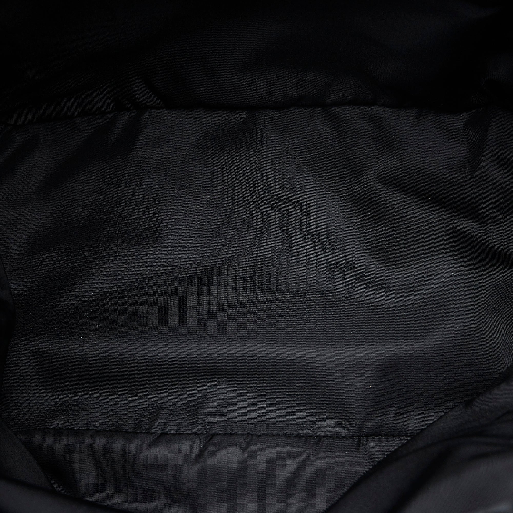 Prada Tessuto Tote Bag Black Nylon Canvas