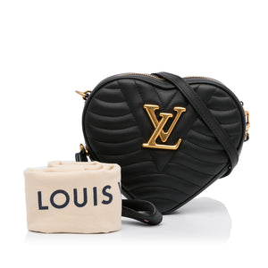 Louis Vuitton Calfskin New Wave Heart Shoulder Bag, Louis Vuitton Handbags