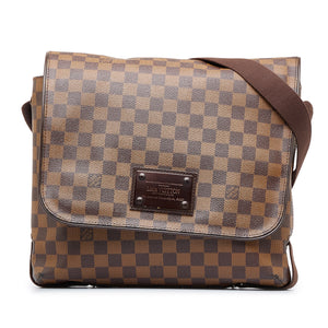 Louis Vuitton Brooklyn MM Damier Ebene Canvas - Used Authentic Bag