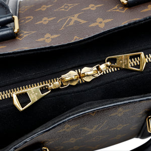 Louis Vuitton Soufflot mm Black Monogram Canvas