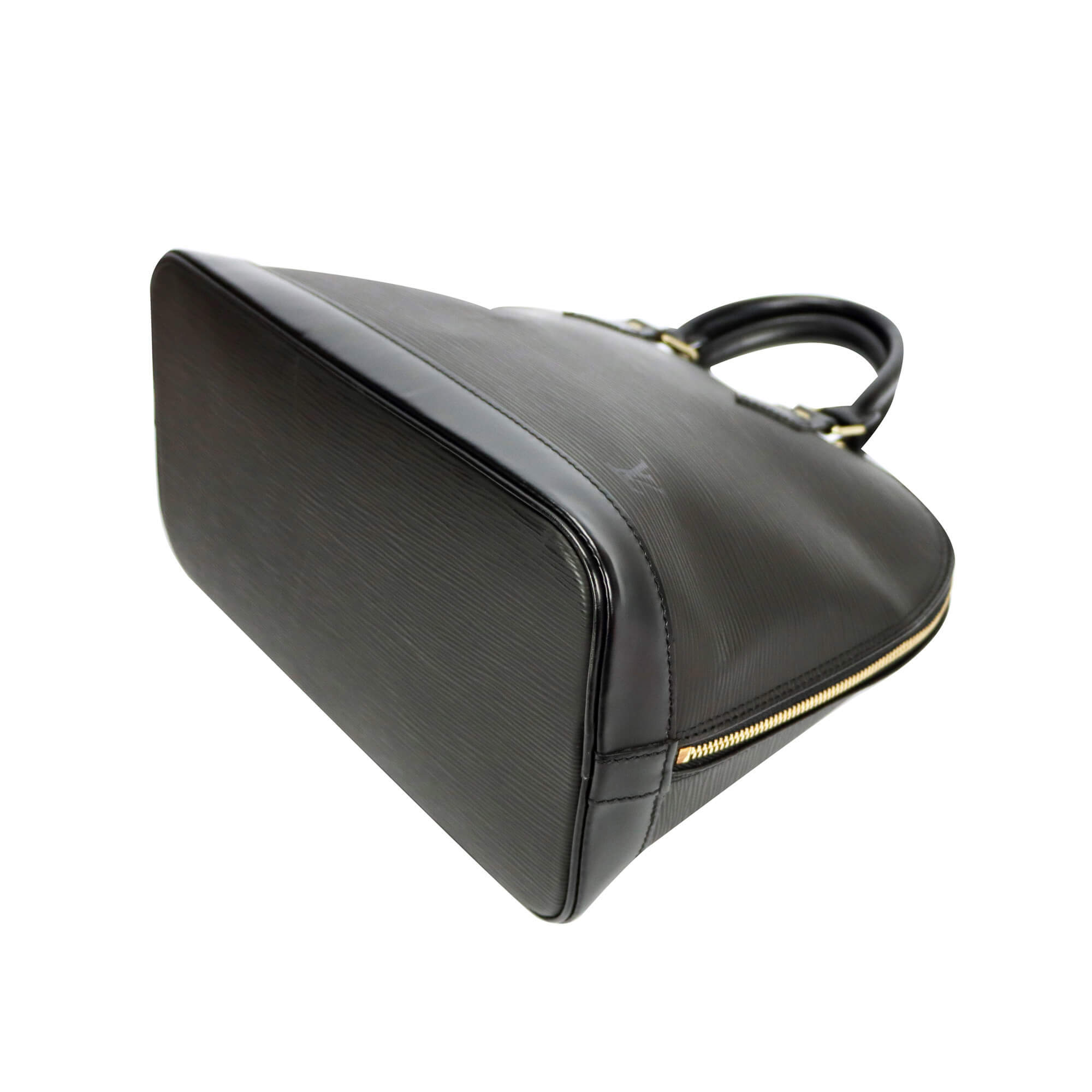 Louis Vuitton Alma PM Epi Leather Handbag Black