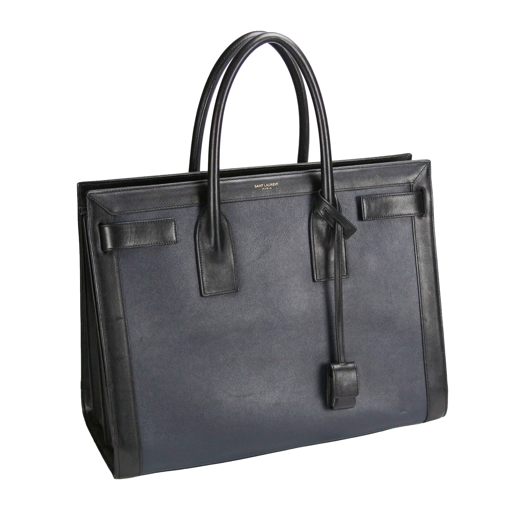 Saint Laurent Grey Leather Small Classic Sac De Jour Tote Saint Laurent  Paris