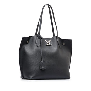 Louis Vuitton Lockme Cabas Leather Black