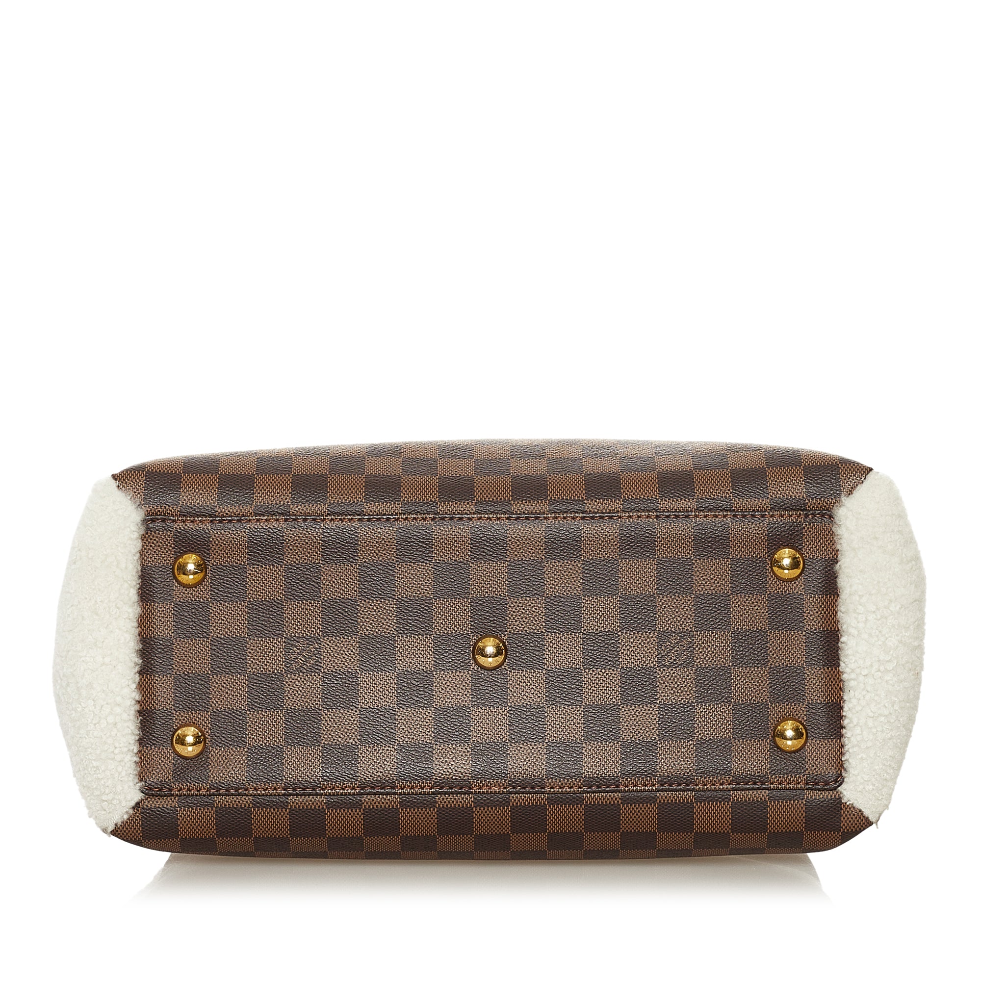 Louis Vuitton Normandy Shearling Damier level canvas