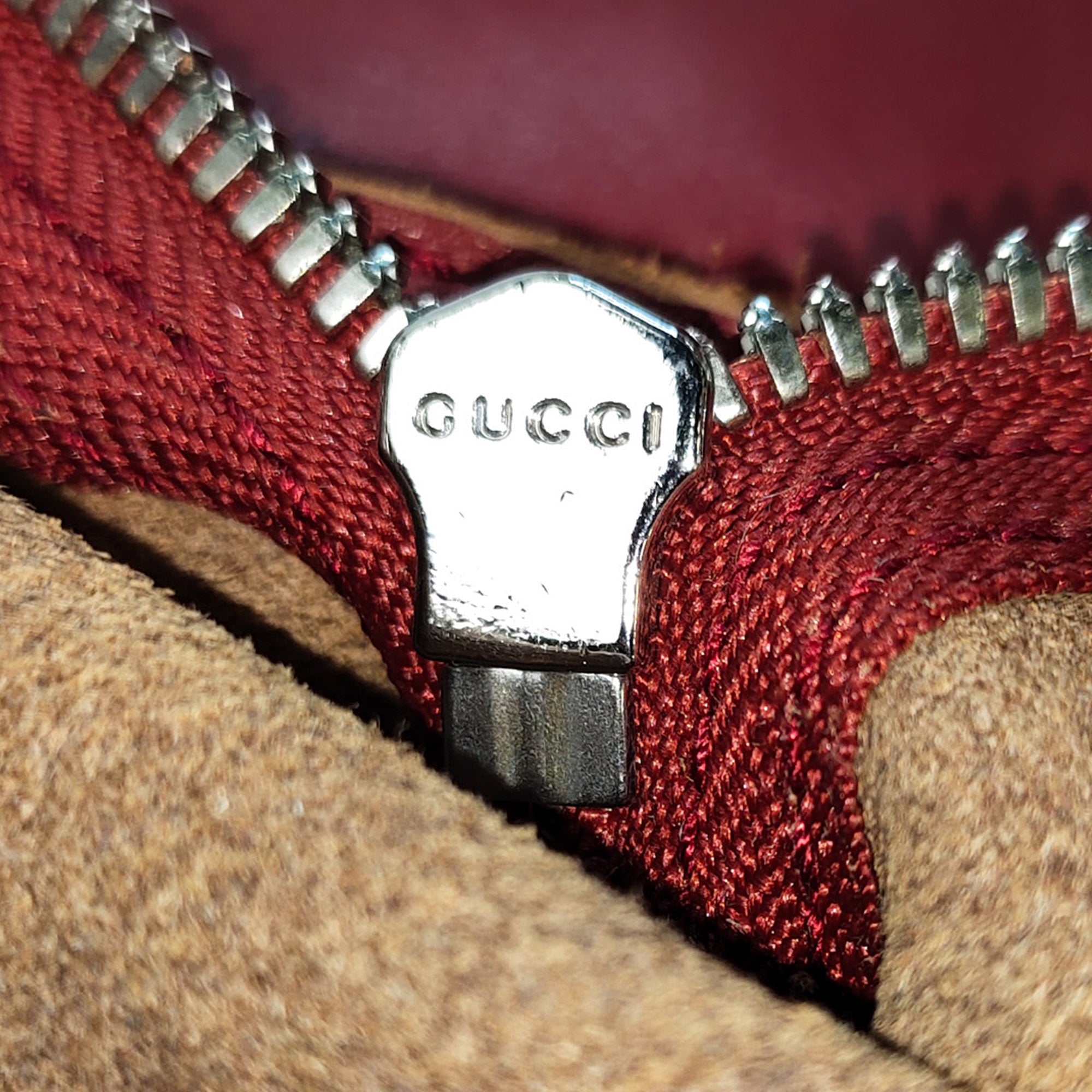 Gucci GG Messenger Bag Red