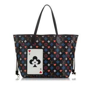 Louis Vuitton White Multicolor Monogram Canvas Game on Neverfull mm Bag