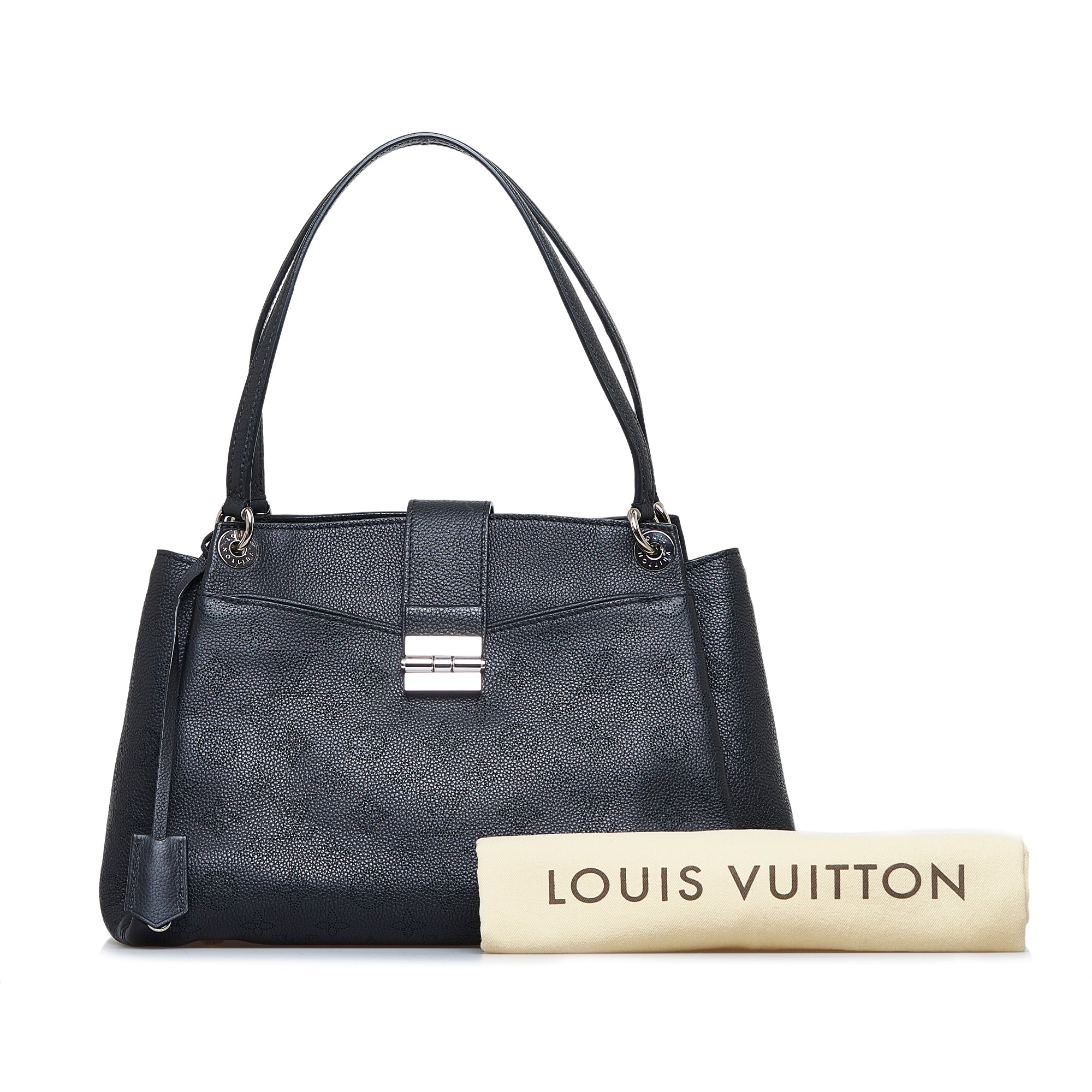 Louis Vuitton Mahina Bag Black