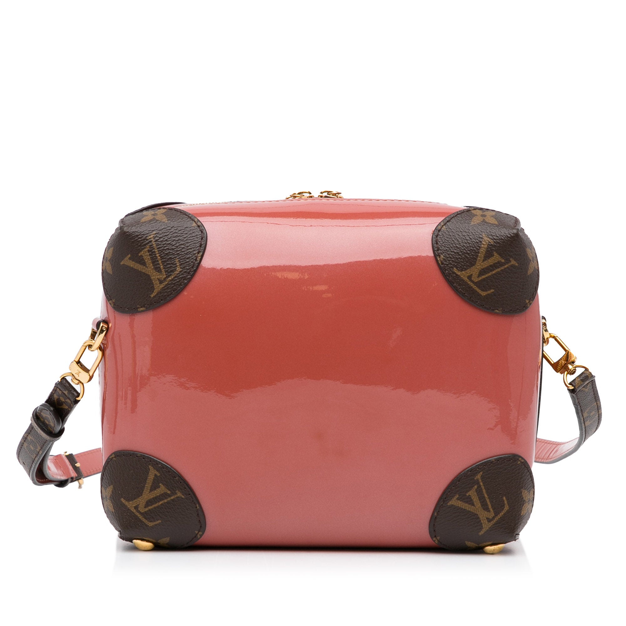 Orange Louis Vuitton Patent Miroir Venice Crossbody Bag – Designer