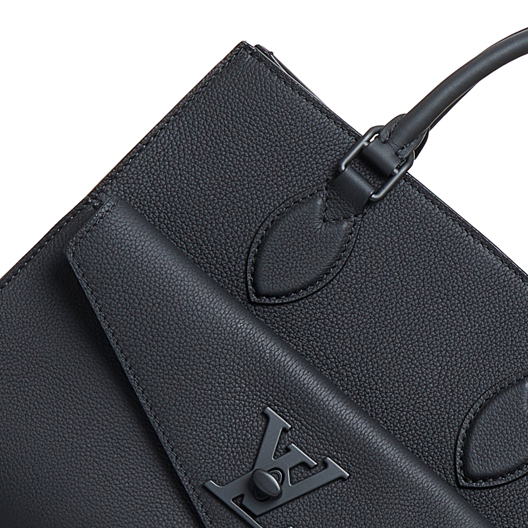 Louis Vuitton Lockme PM Black Calfskin