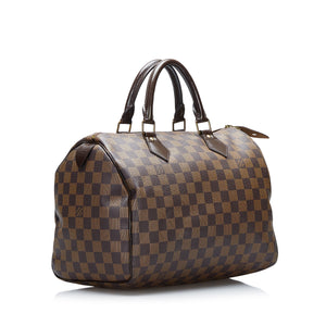 Speedy 25 Damier Ebene Canvas - Handbags