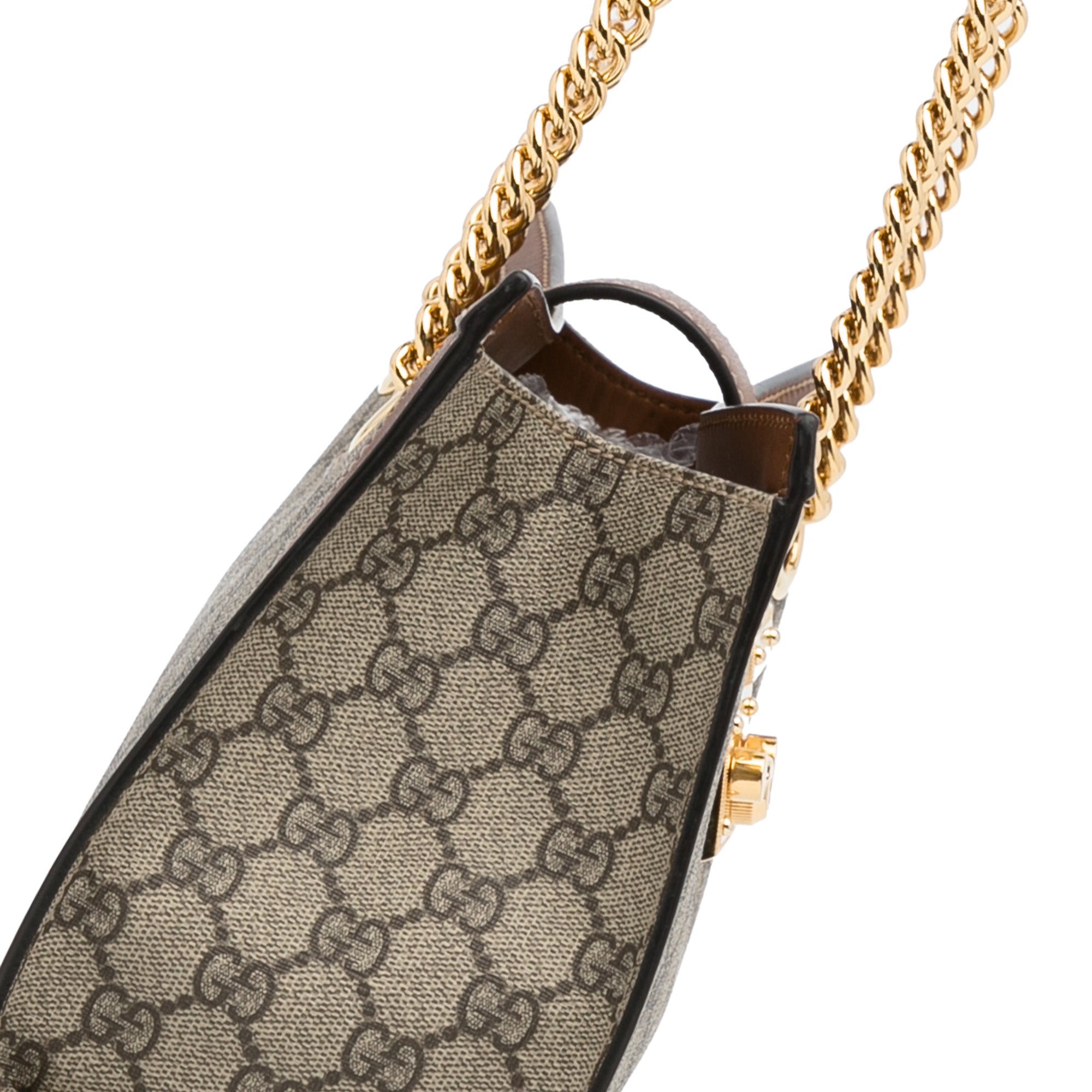 Gucci Padlock Medium GG Shoulder Bag, Beige, GG Canvas
