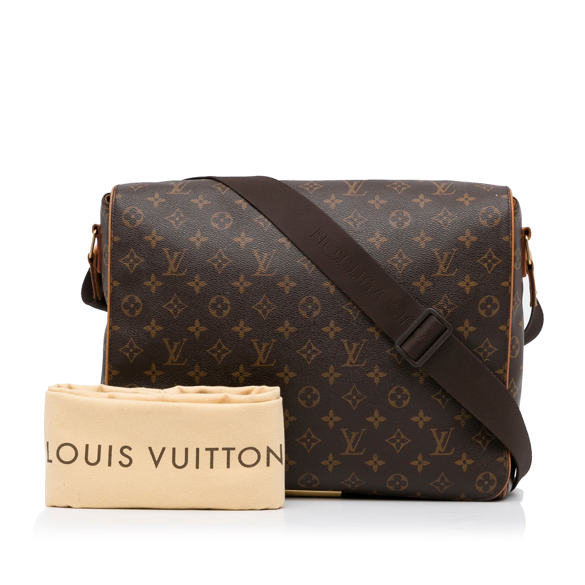 Louis Vuitton Abbesses Canvas Shoulder Bag
