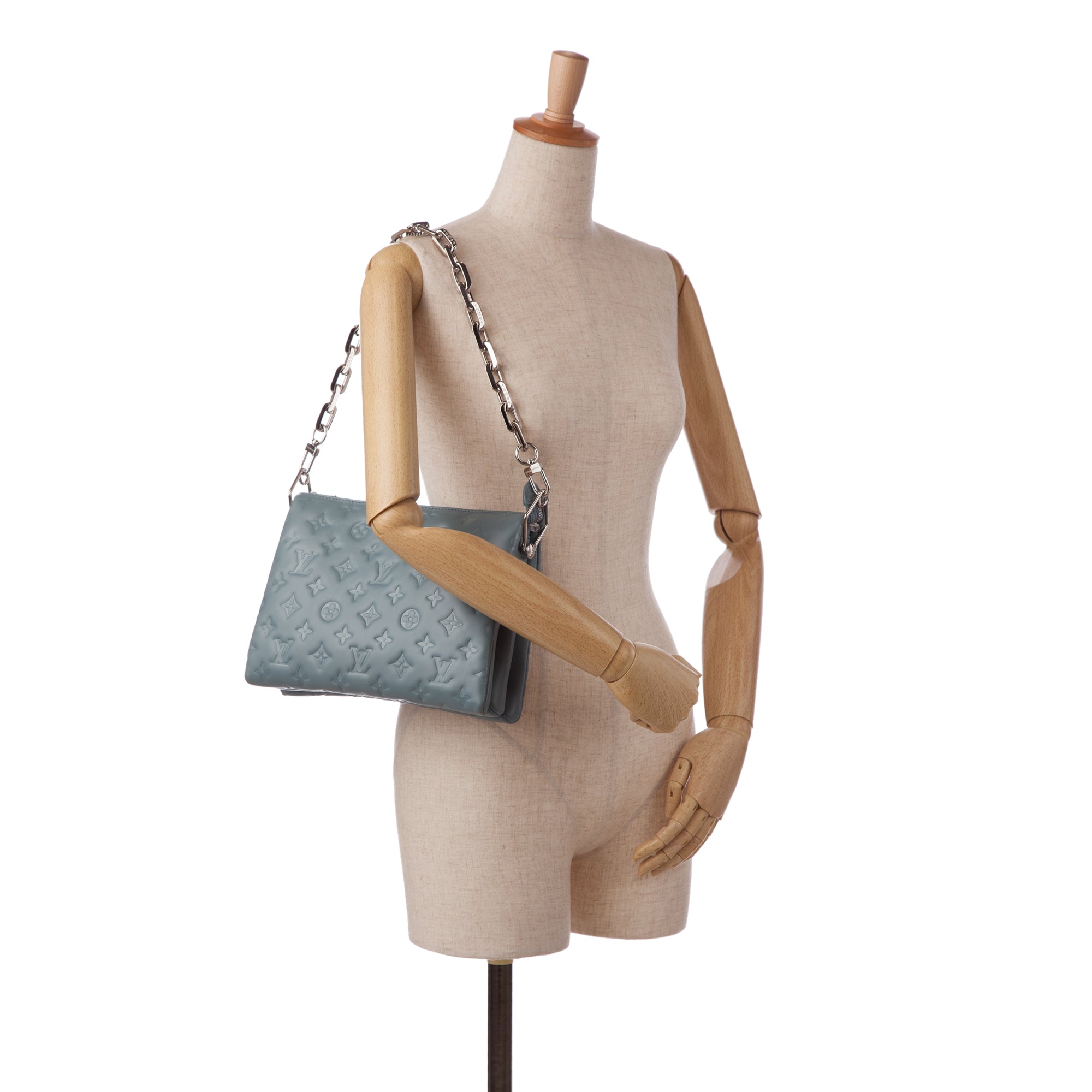 Louis Vuitton Coussin PM- Denim Bleu - Bijoux Bag Spa & Consignment