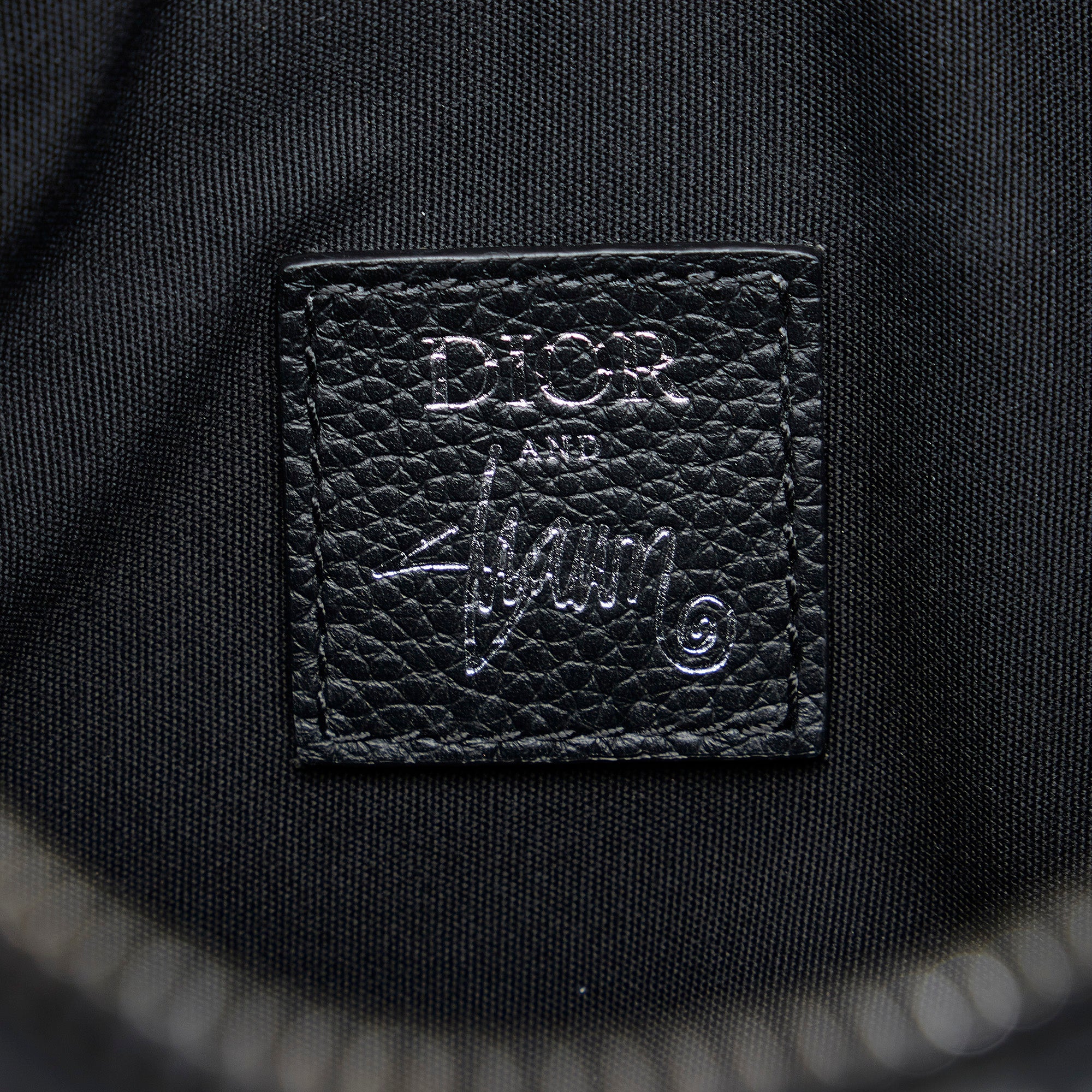 Dior x Stussy Saddle Bag Black Calfskin Limited Edition