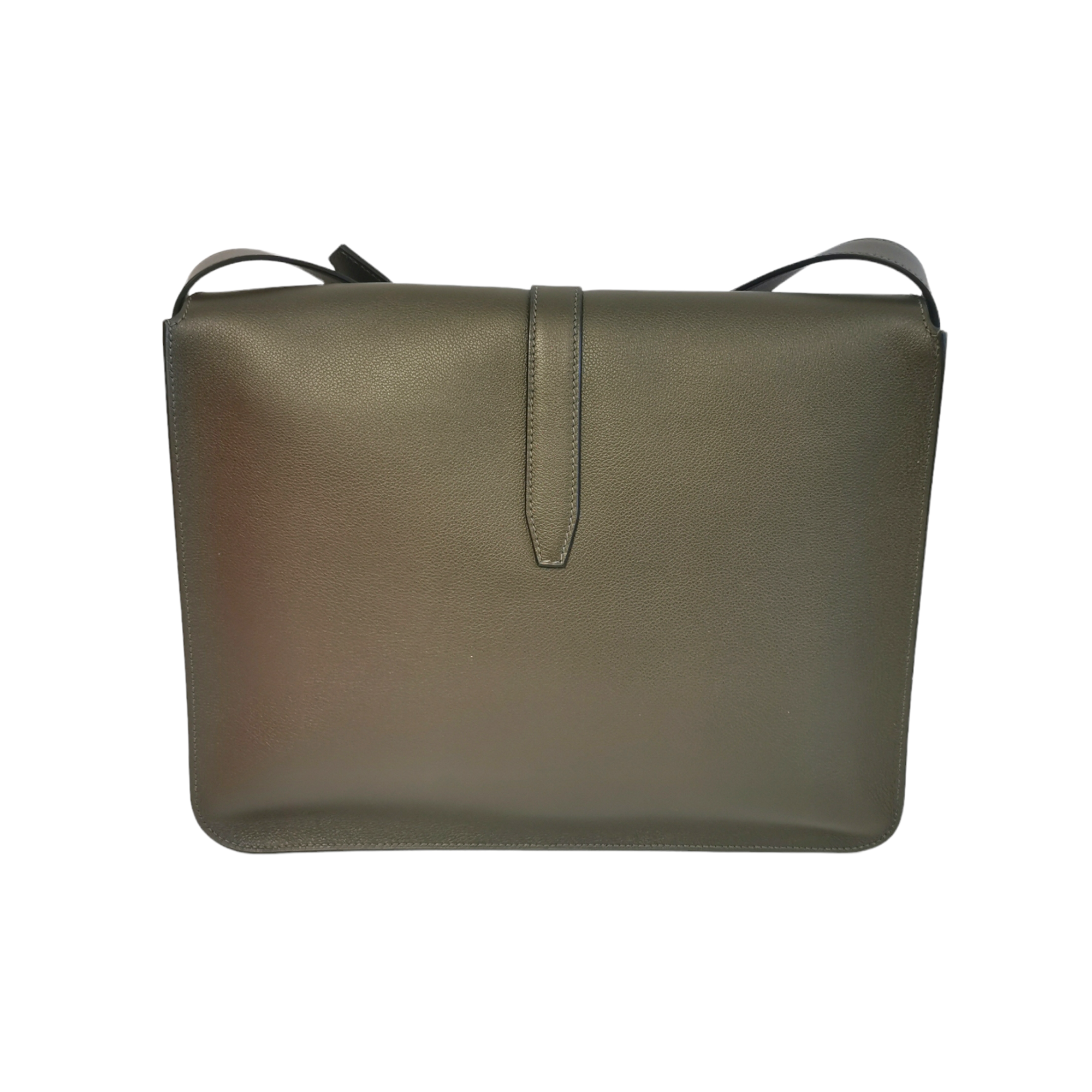 Hermes Rooroo Pouch Vert Amande / Craie / Gris Pearl Epsom and Togo Le –  Mightychic